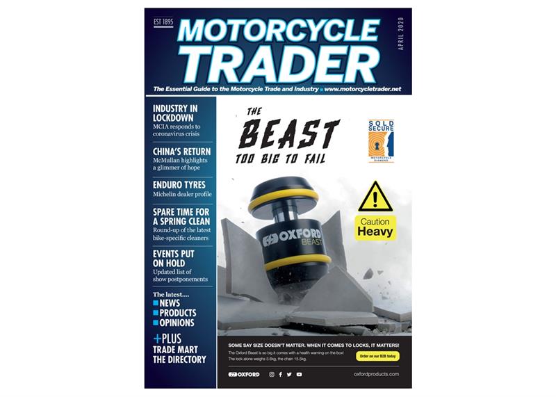 Motorcycle Trader April cover