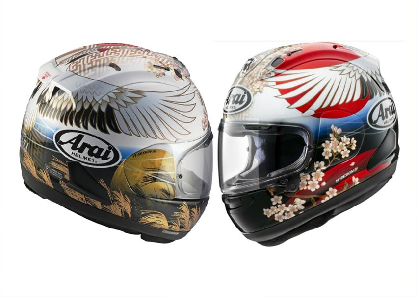 ARAI LAUNCHES NEW RX-7V EVO TSUBASA GRAPHICS